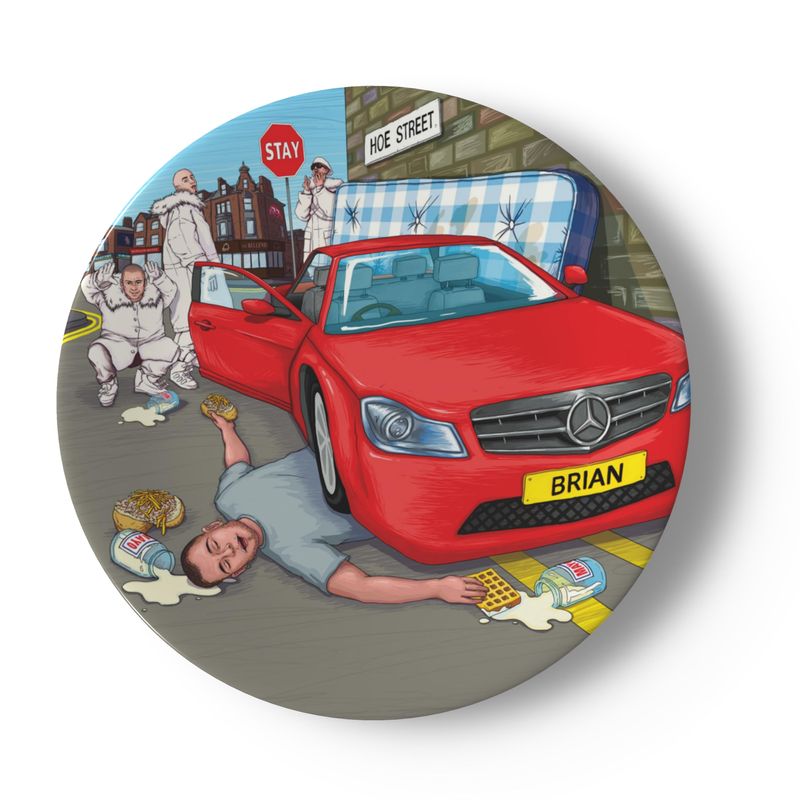 (Unofficial) Walthamstow E17 Commemorative Plate - 6.5 inch