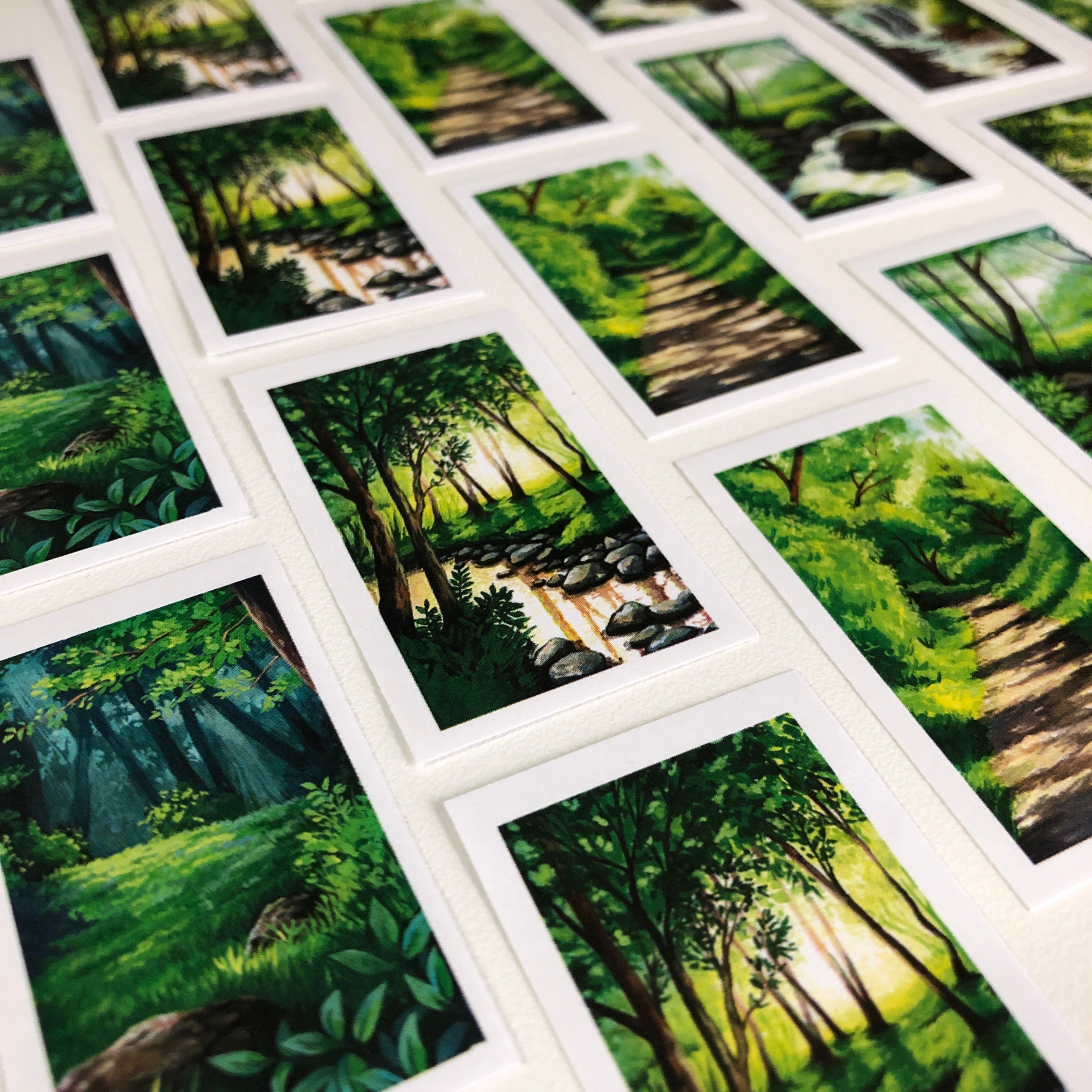 Landscapes x9 - sticker pack