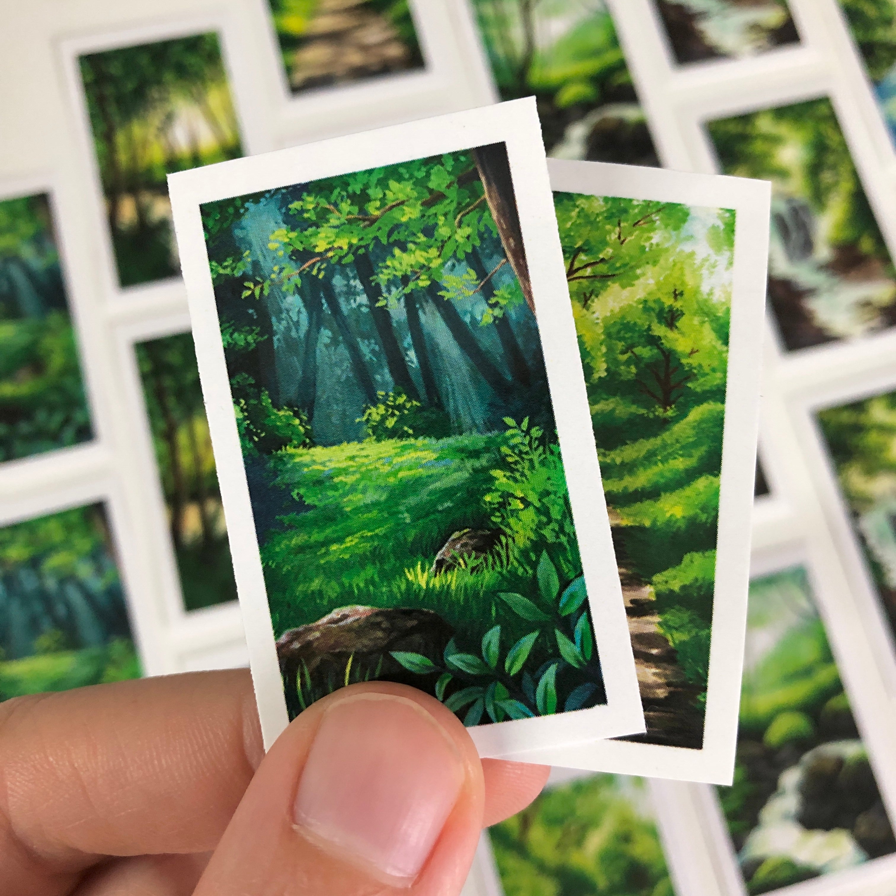Landscapes x9 - sticker pack
