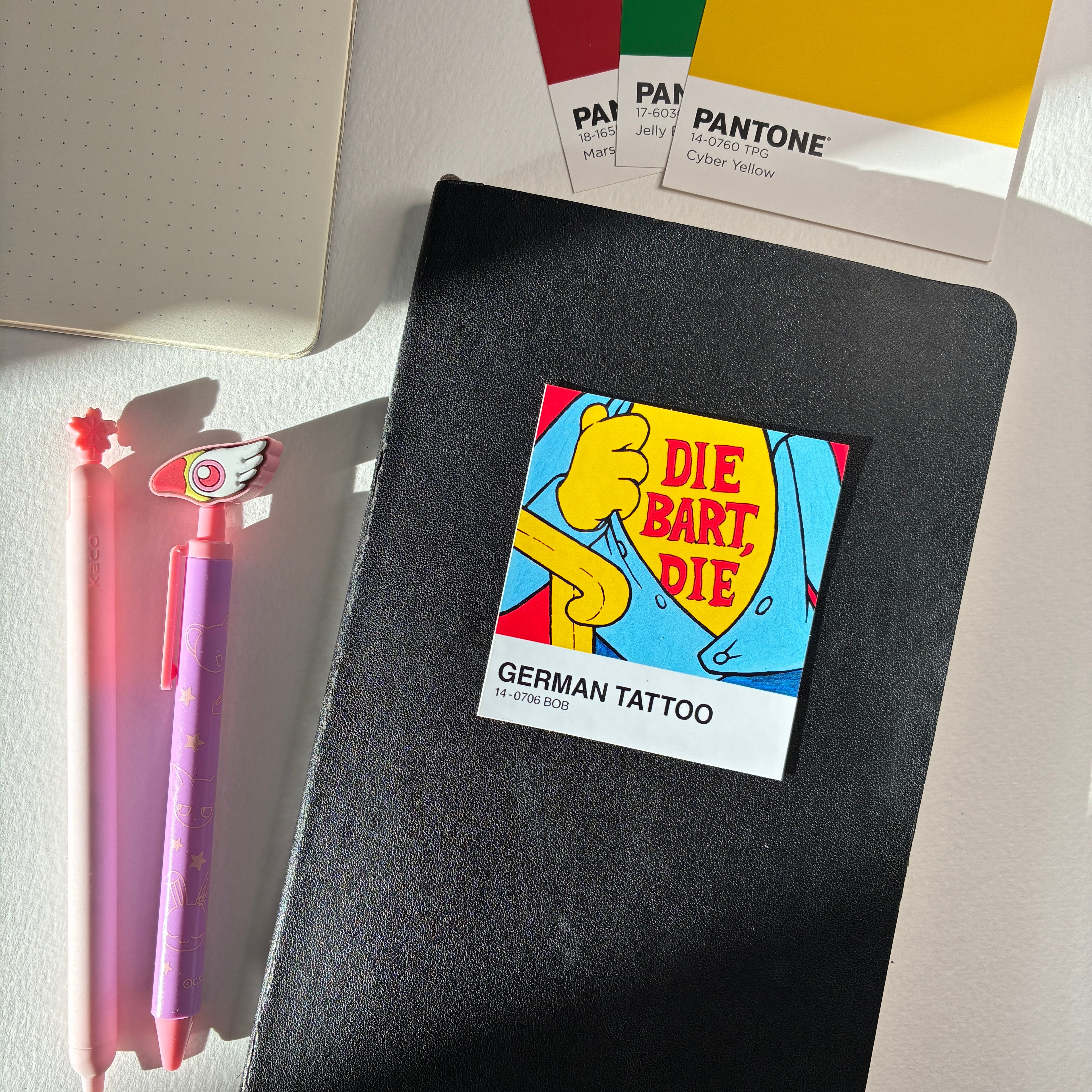 German Tattoo - Vinyl Sticker