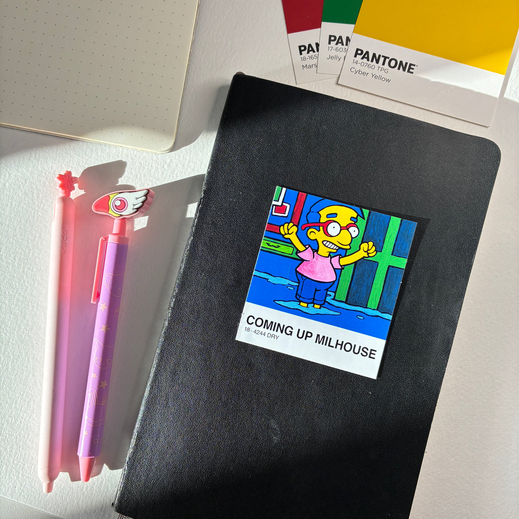 Coming up Milhouse - Vinyl Sticker