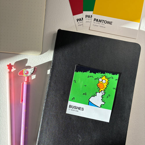 Bushes - Vinyl Sticker