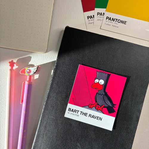Bart the Raven - Vinyl Sticker