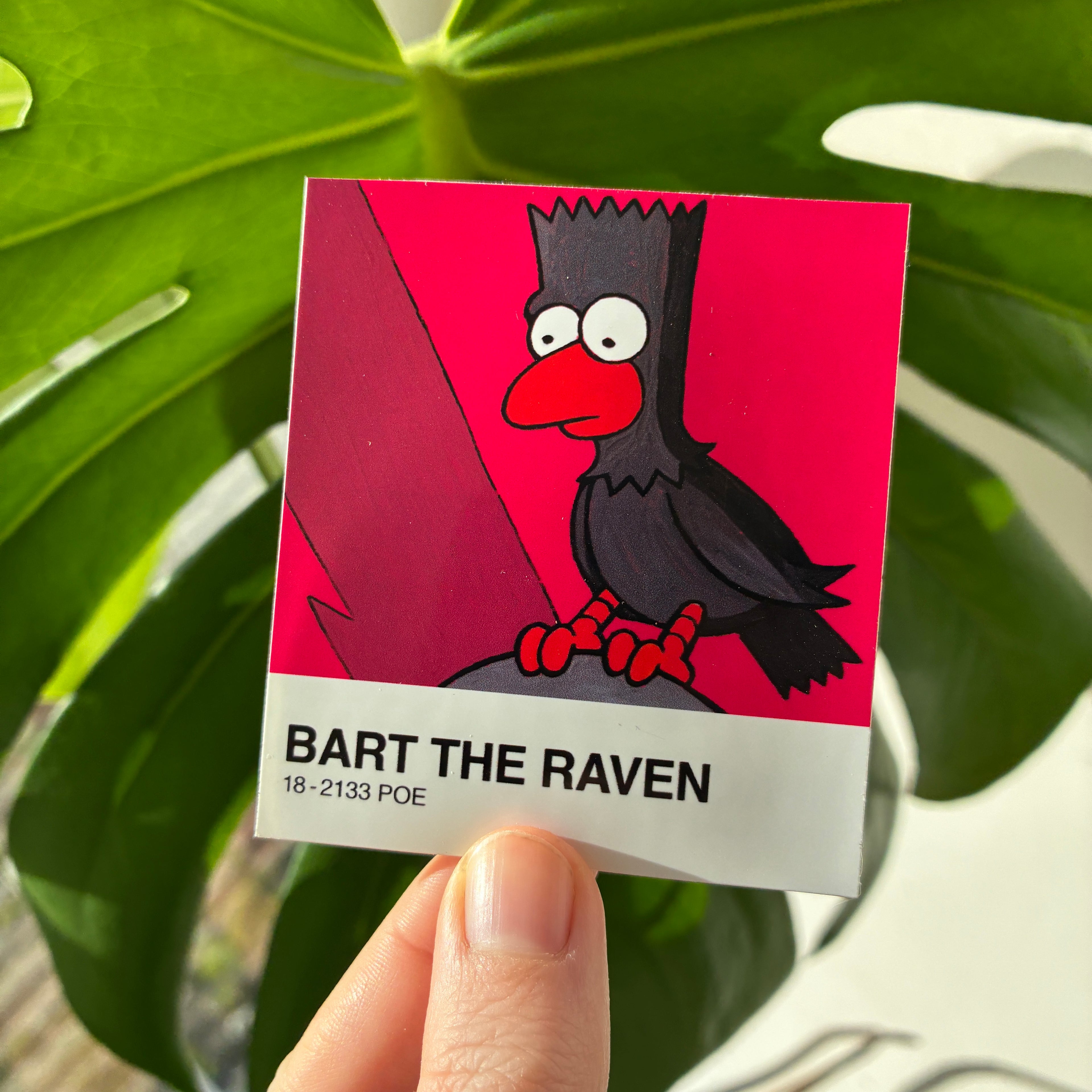 Bart the Raven - Vinyl Sticker