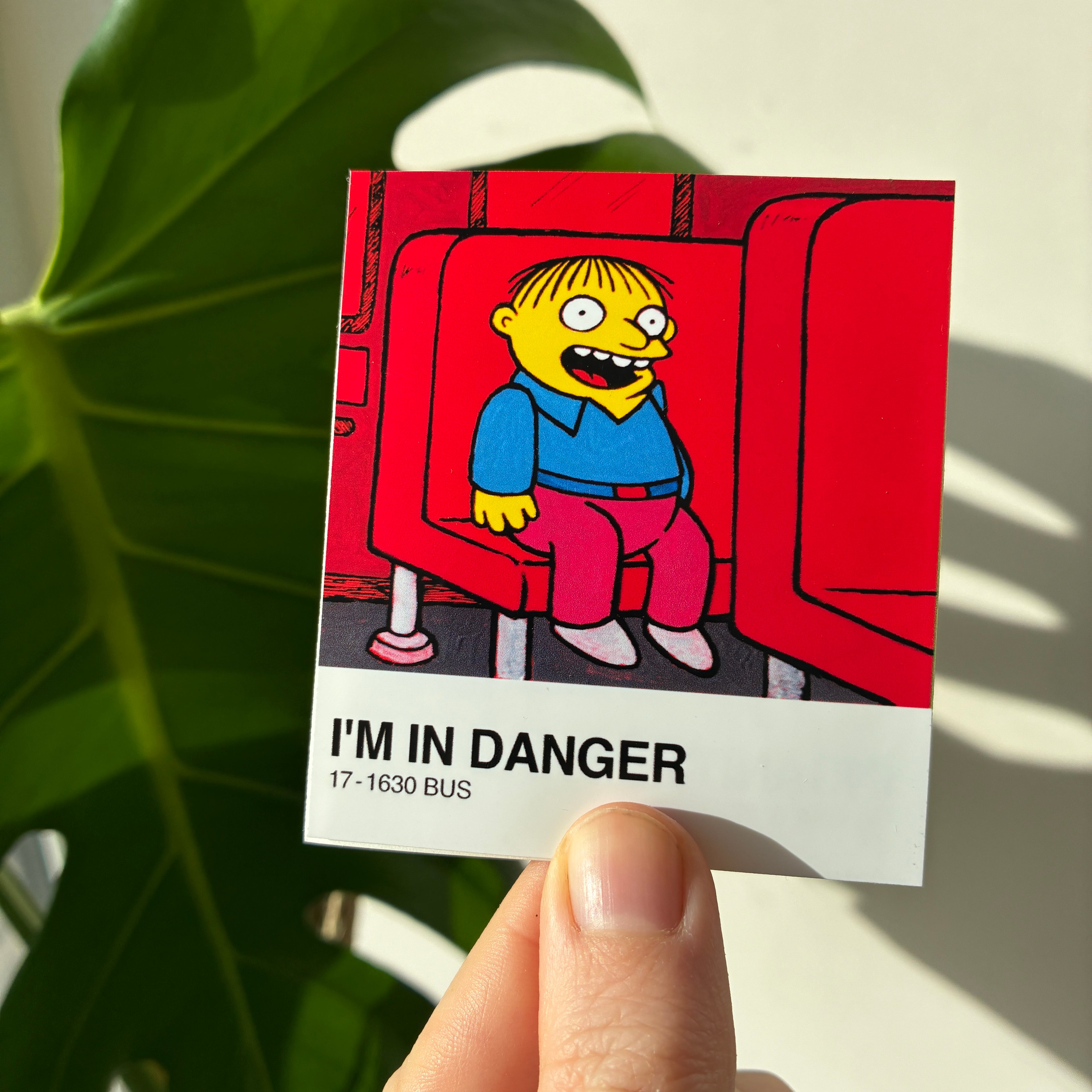 I'm in Danger - Vinyl Sticker