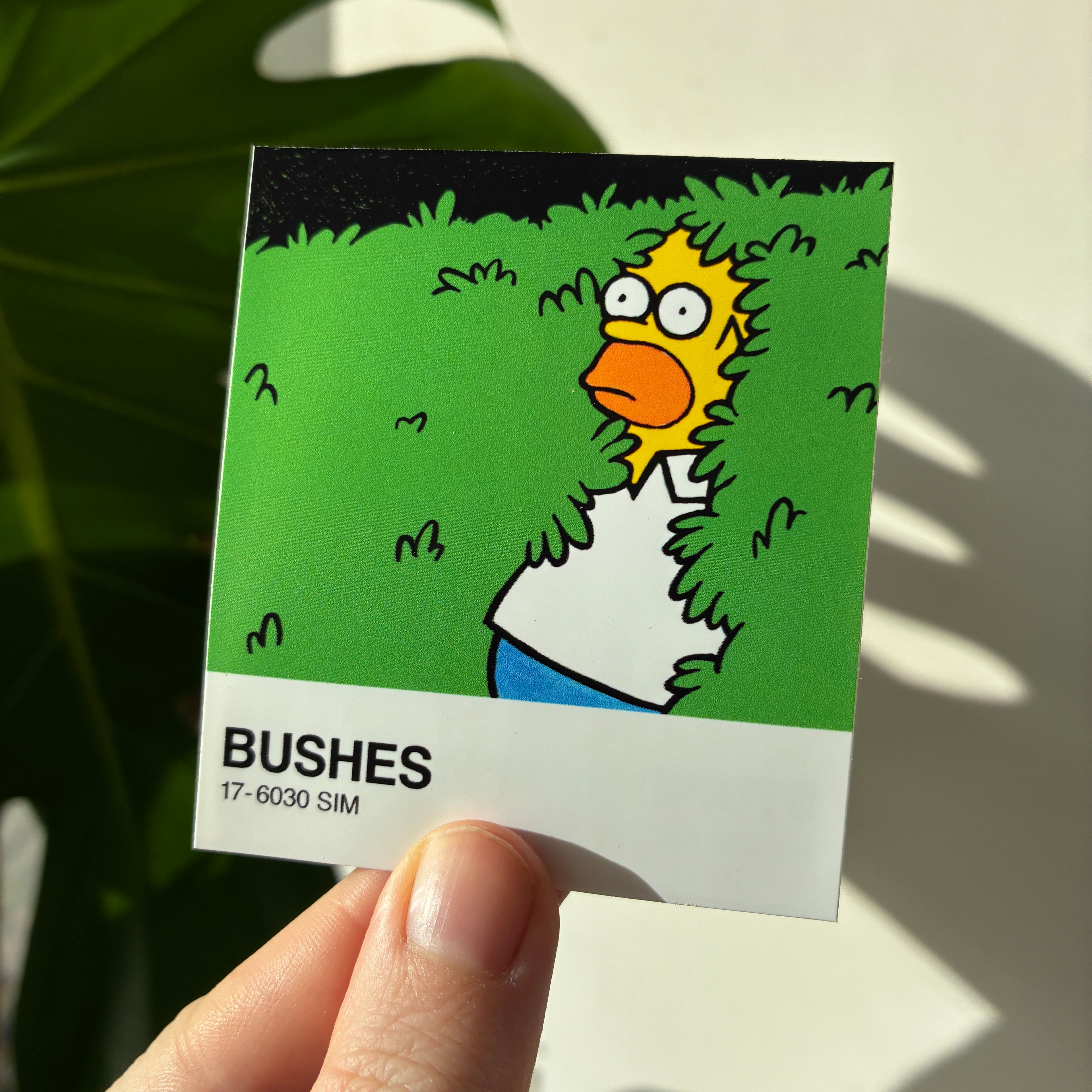Bushes - Vinyl Sticker
