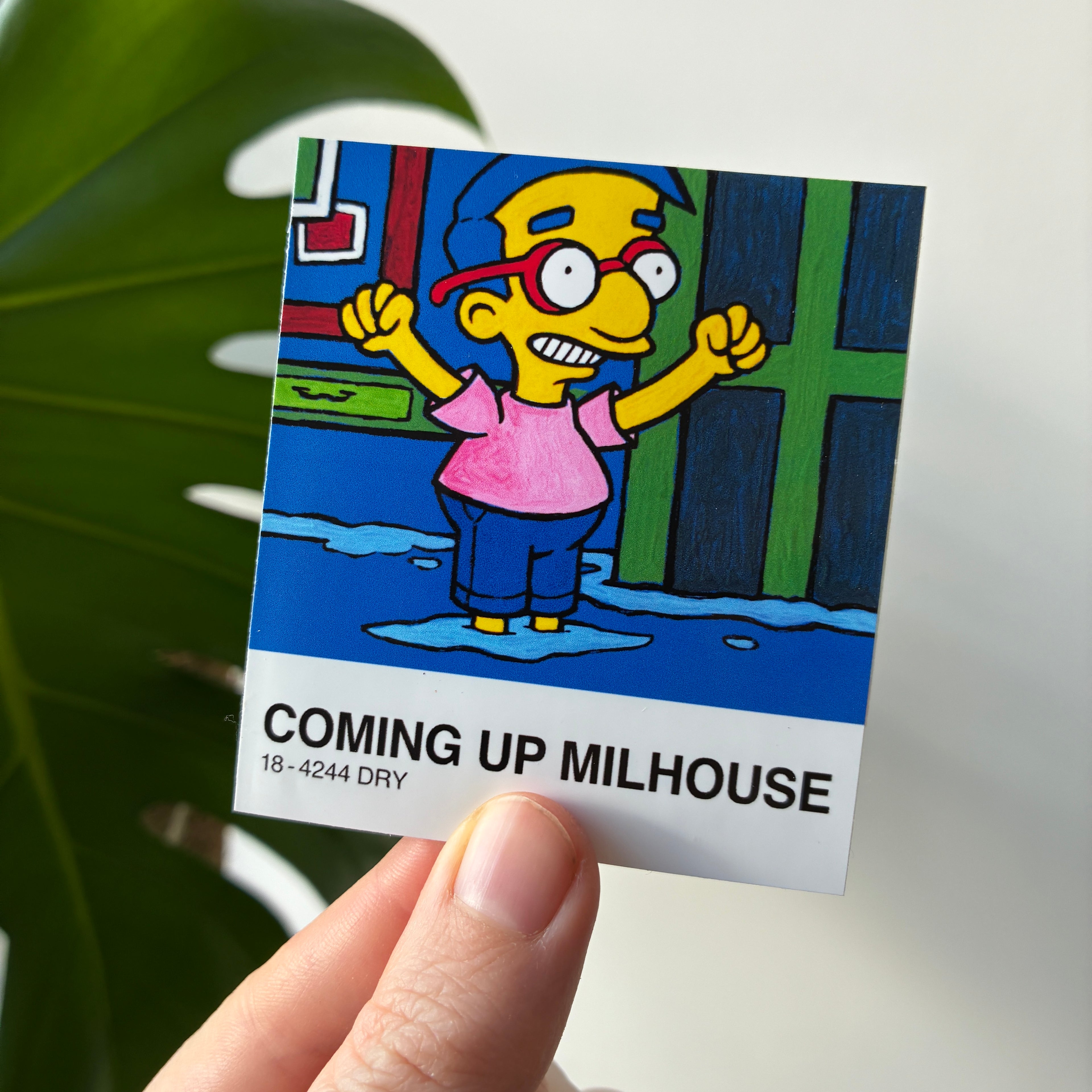 Coming up Milhouse - Vinyl Sticker