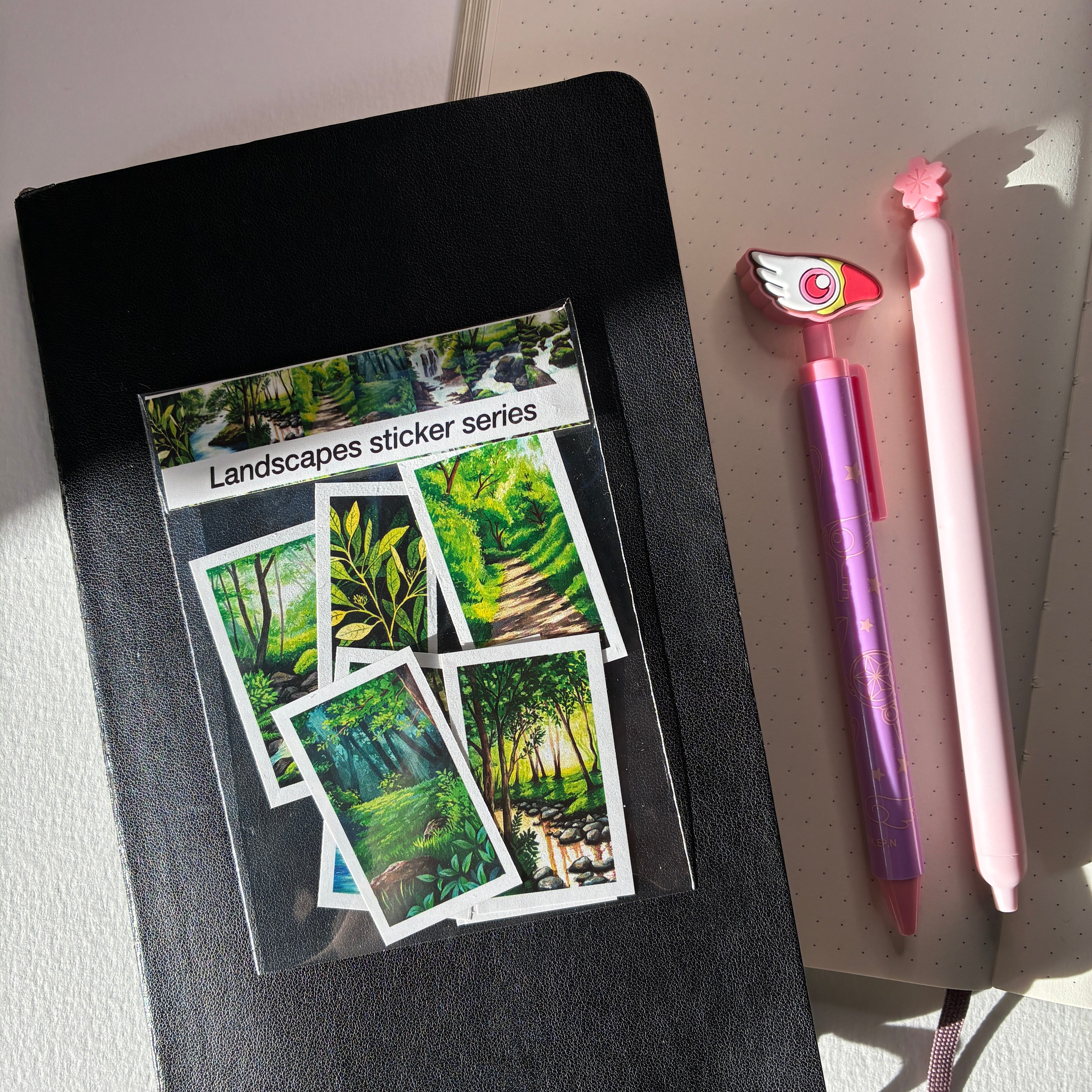 Landscapes x9 - sticker pack