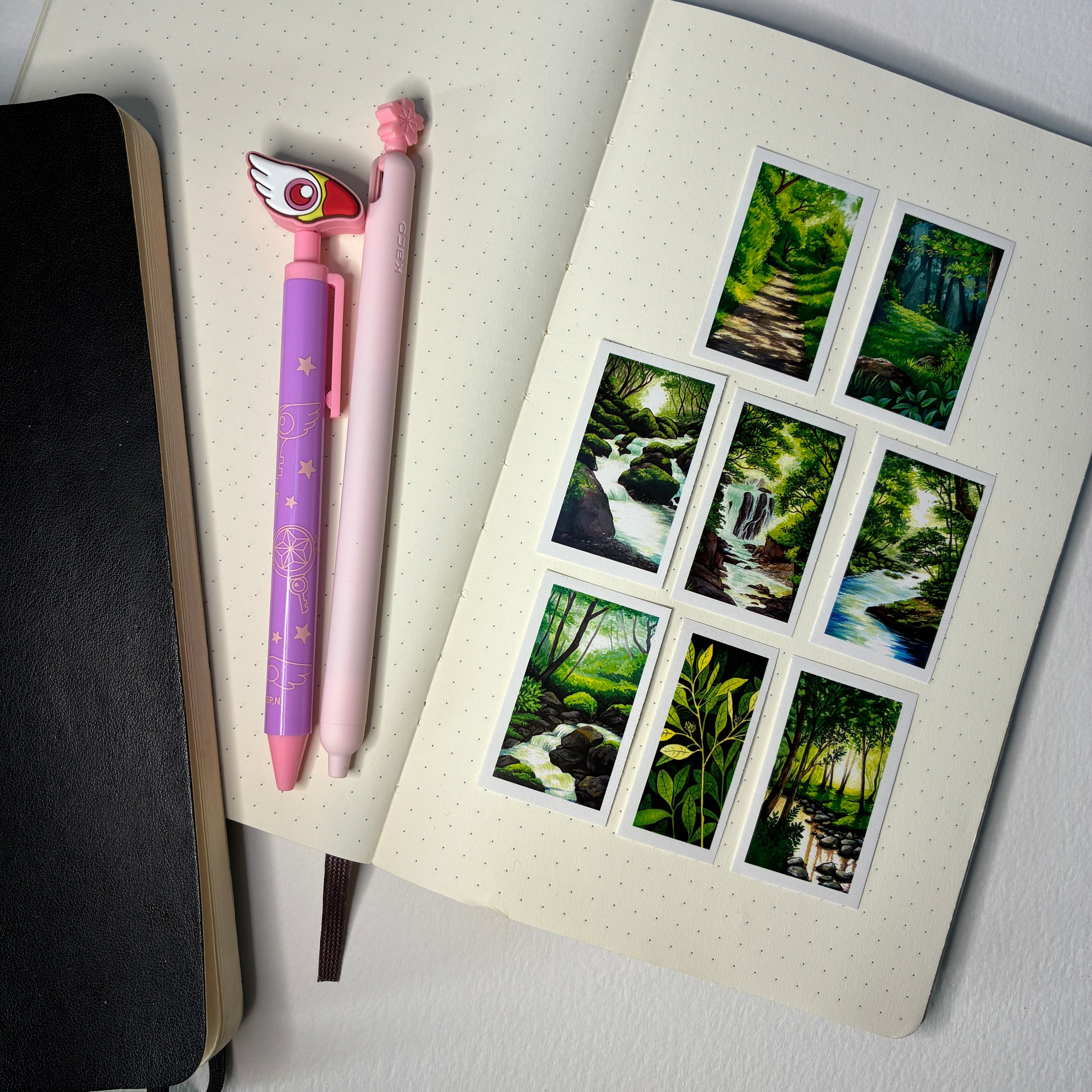 Landscapes x9 - sticker pack