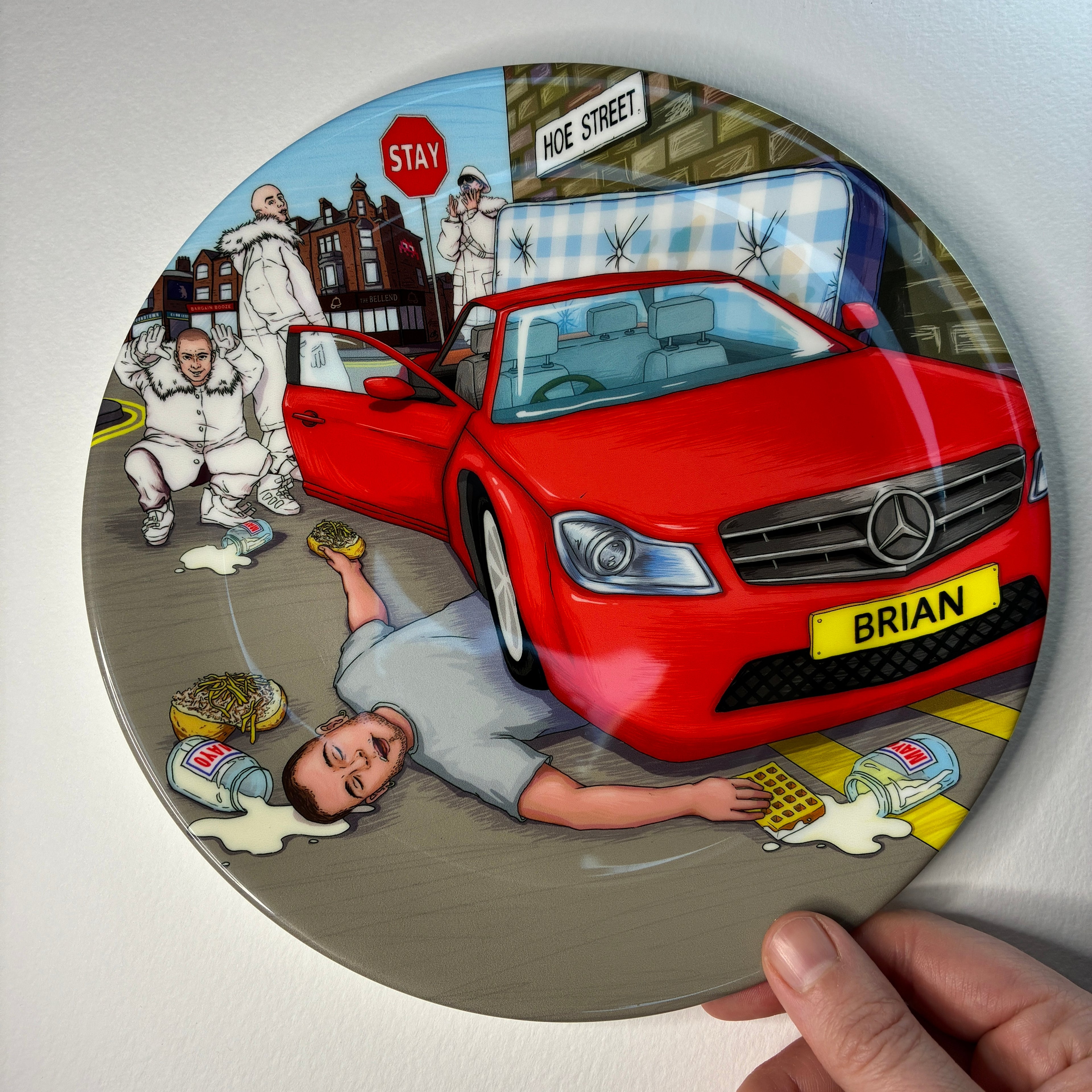 (Unofficial) Walthamstow E17 Commemorative Plate - 6.5 inch