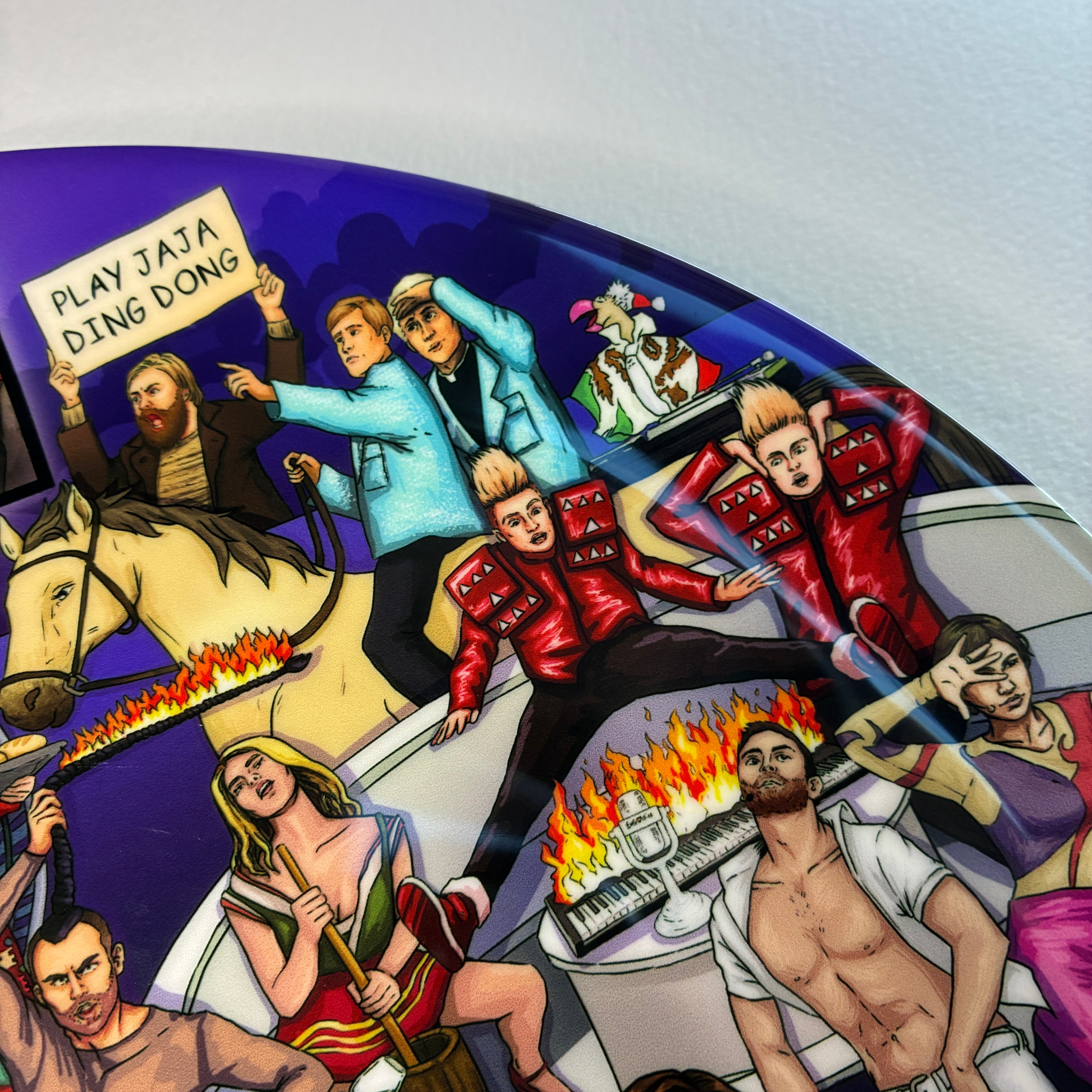 (Unofficial) Eurovision Party Plate - 8 inch